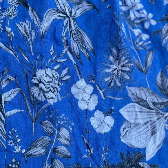 J. Crew Ratti Tropical Toile Linen Skirt - XS - Picture 8 of 10